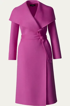 Mackage Mai Wool Belted Wrap Coat