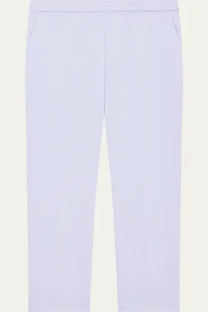 THEORY Treeca Cropped Pull-On Pants