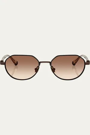 Brunello Cucinelli BC1007T Round Titanium Sunglasses