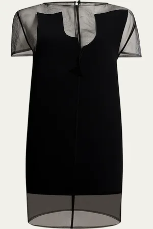 Khaite Winona Paneled Mini Dress