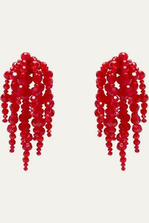 Simone Rocha Cascading Chandelier Earrings