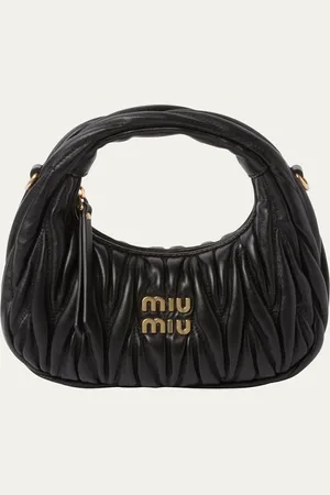 Miu Miu Quilted Leather Top-Handle Bg