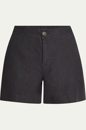 Vince Mid-Rise Hemp Shorts