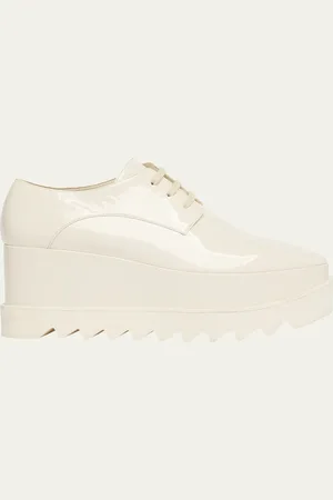 Stella McCartney Elyse Patent Alter Platform Sneaker Loafers