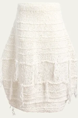 Khaite Inna Knit Cotton-Blend Maxi Skirt