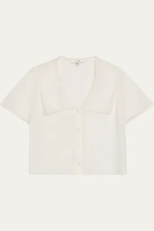 Frame The Scallop Sailor Blouse