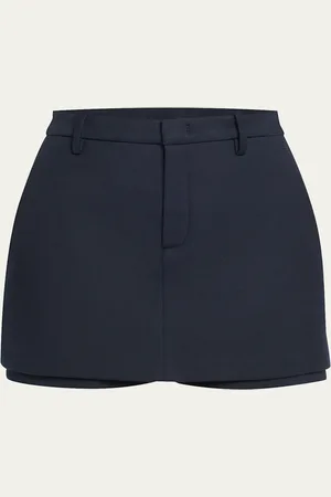 Vince Tailored Mid-Rise Skort