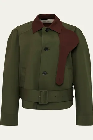 J.W.Anderson Rounded Blouson Belted Jacket