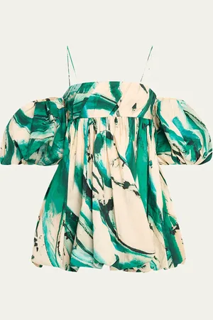 ULLA JOHNSON UJ x Lee Krasner Hartigan Mini Dress