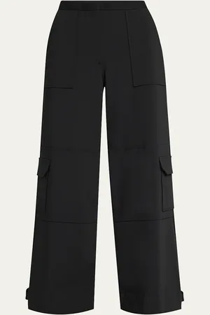 Ganni Twill Suiting Cargo Pants