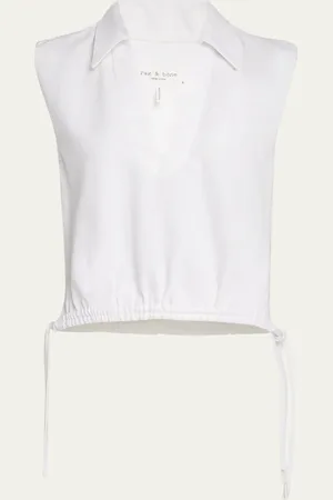 RAG&BONE Fiona Ultra Featherweight V-Neck Top