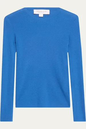 Michael Kors Hutton Ribbed Cashmere Pullover