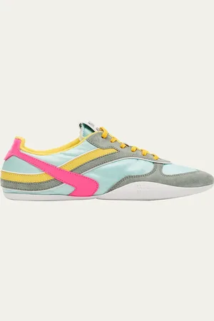 Miu Miu Colorblock Nylon Tech Runner Sneakers