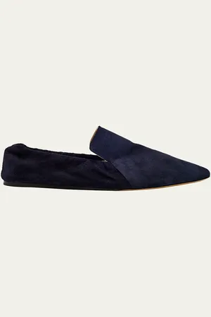 Le Monde Beryl Mocassin Suede Loafers