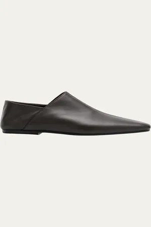 DRIES VAN NOTEN Babouche Leather Ballerina Flats