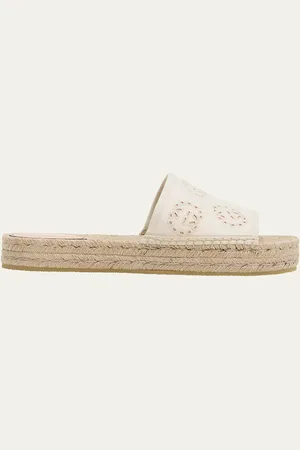 Gucci Damita GG Eyelet Espadrille Sandals