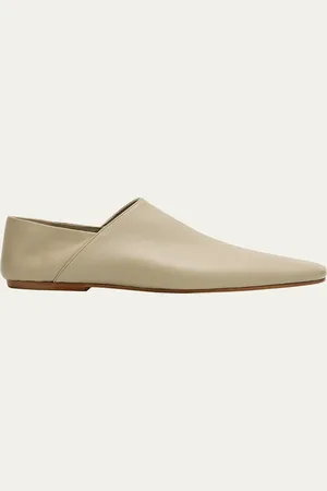 DRIES VAN NOTEN Babouche Leather Ballerina Flats
