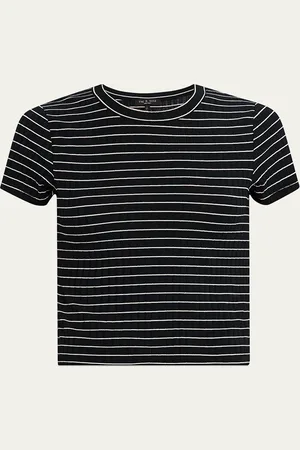 RAG&BONE Luca Stripe Baby Tee