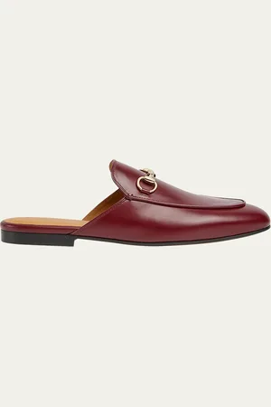 Gucci Princetown Leather Mules