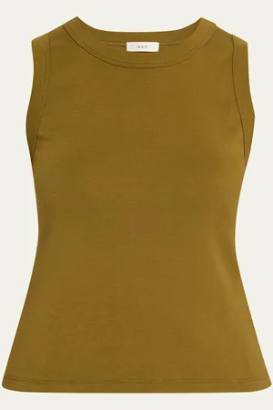 A.L.C. Hadley Classic Cotton Tank Top