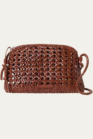 Loeffler Randall Mallory Woven Leather Crossbody Bag