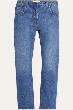 The Row Riaco Slim-Leg Ankle Jeans