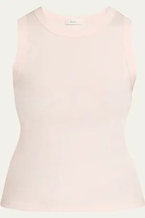 A.L.C. Hadley Classic Cotton Tank Top