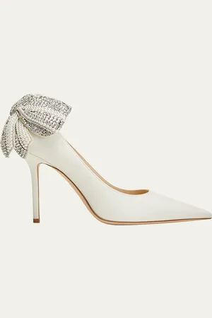 Jimmy Choo Love 100mm Crystal Flare Pumps