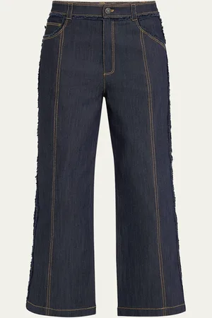 Cinq A Sept Francine Cropped Bootcut Denim Pants