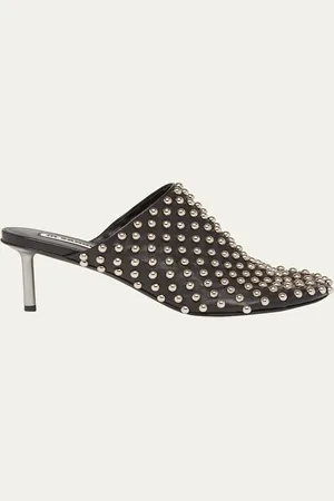 Jil Sander Stud Mule Pumps