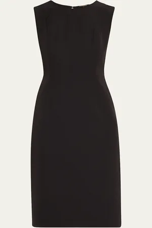Kobi Halperin Meridian Sleeveless Twill Midi Dress