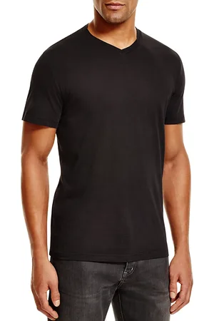 Graham & Spencer Velvet Samsen V-Neck Tee