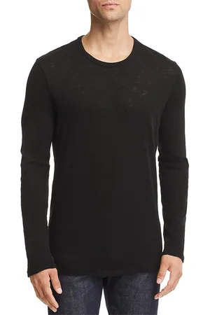 ATM Anthony Thomas Melillo Destroyed Slub-Knit Tee