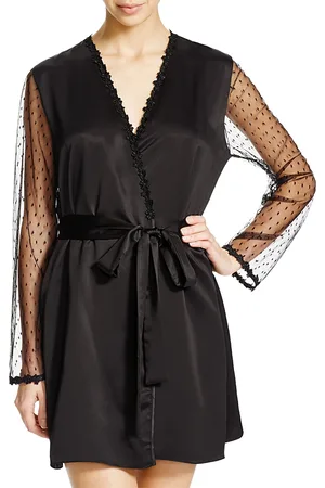 Flora Nikrooz Showstopper Charmeuse Cover-Up Robe