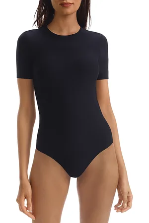 Commando Butter Short Sleeve Thong Bodysuit