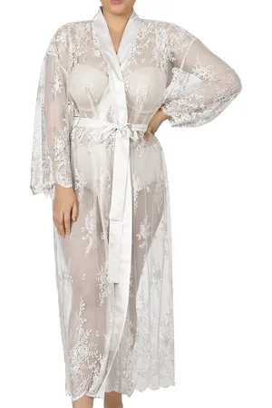 Rya Collection Plus Darling Lace Robe
