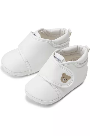 Miki House Unisex Bear My Pre-Walking Shoes - Baby, Walker