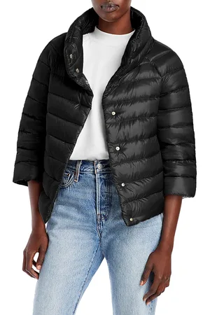 HERNO Sofia Iconico Cropped Down Puffer Coat