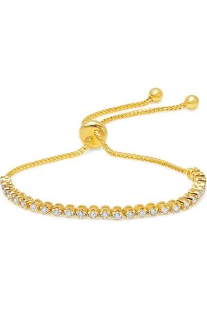 Graziela Gems 18K Yellow Diamond Bolo Bracelet