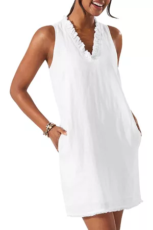 Tommy Bahama Two Palms Ruffled Shift Dress