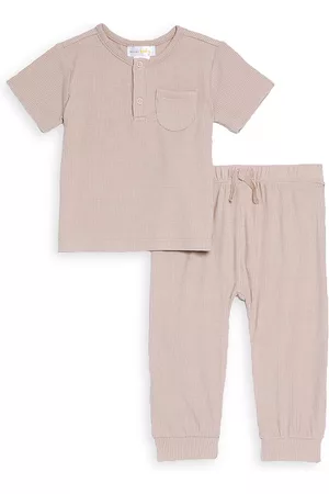 Bloomie's Unisex Top & Jogger Pants Set - Baby
