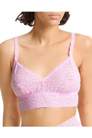 Hanky Panky Women Bras - Leopard Cross Dye Retro Bralette