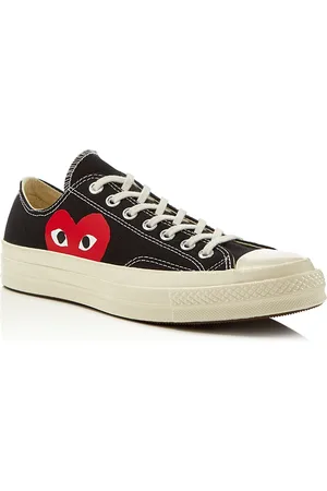 Comme des Garçons X Converse Unisex Chuck Taylor Lace Up Low Top Sneakers