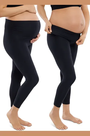 Ingrid & Isabel Fold-Down Active Leggings, Set of 2