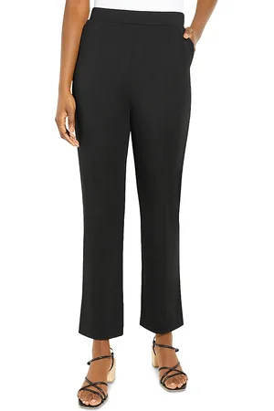 Misook Straight Leg Ponte Pants