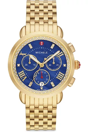 Michèle Women Watches - Sport Sail Diamond Chronograph, 38mm