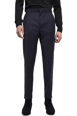 The Kooples Thin Wooly Squares Suit Pants