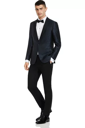 CANALI Regular Fit Floral Jacquard Dinner Jacket - 150th Anniversary Exclusive