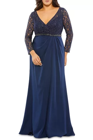 Mac Duggal Women Evening dresses - Lace Bodice Gown