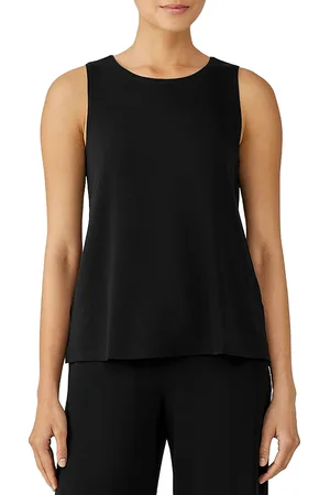 Eileen Fisher Crewneck Sleeveless Top
